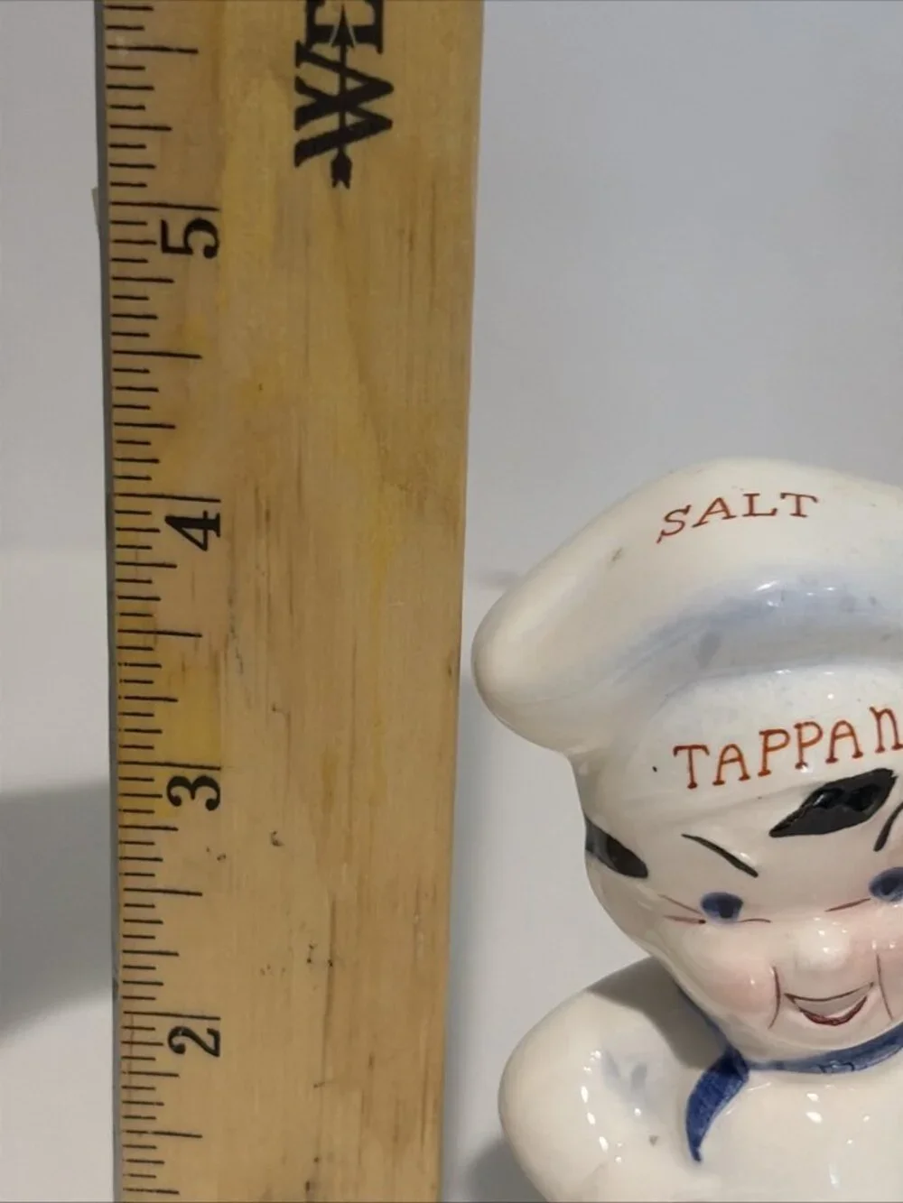 Vintage Tappan Range Stove Promo Chef Salt and Pepper Shakers 1950s Kitschy